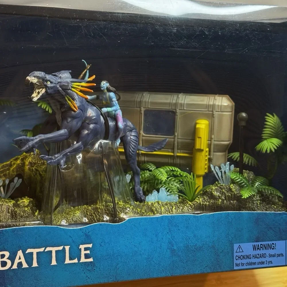 Mcfarlane Avatar The Way of Water World of Pandora Shack Site Battle Playset NEW